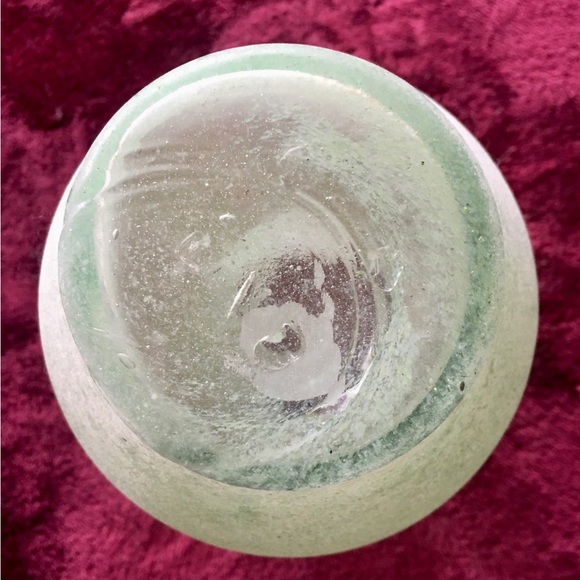 VINTAGE AMPHORA SCAVO GLASS PITCHER 1964 ITALY - Picture 5 of 5